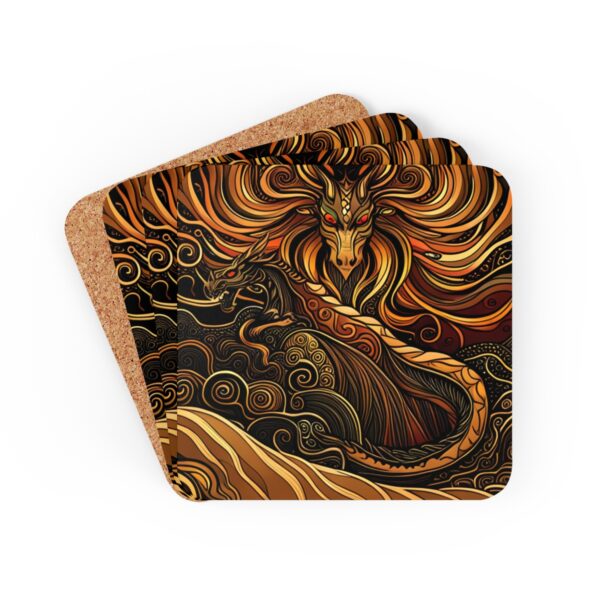 Corkwood Coaster Set of 4 Pieces