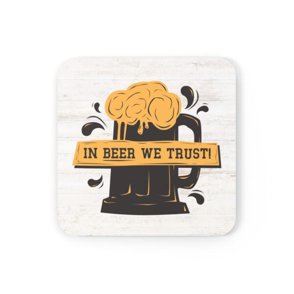 Corkwood Coaster Set - 4 pieces