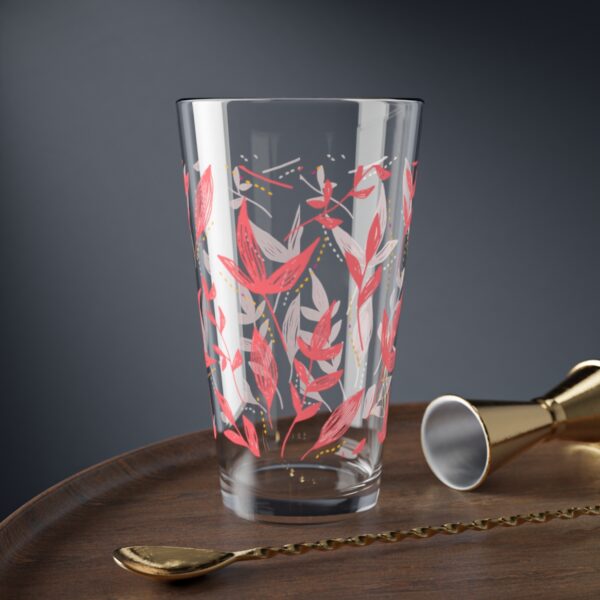 Mixing & Serving Glass with Solid Glass Base, 16oz